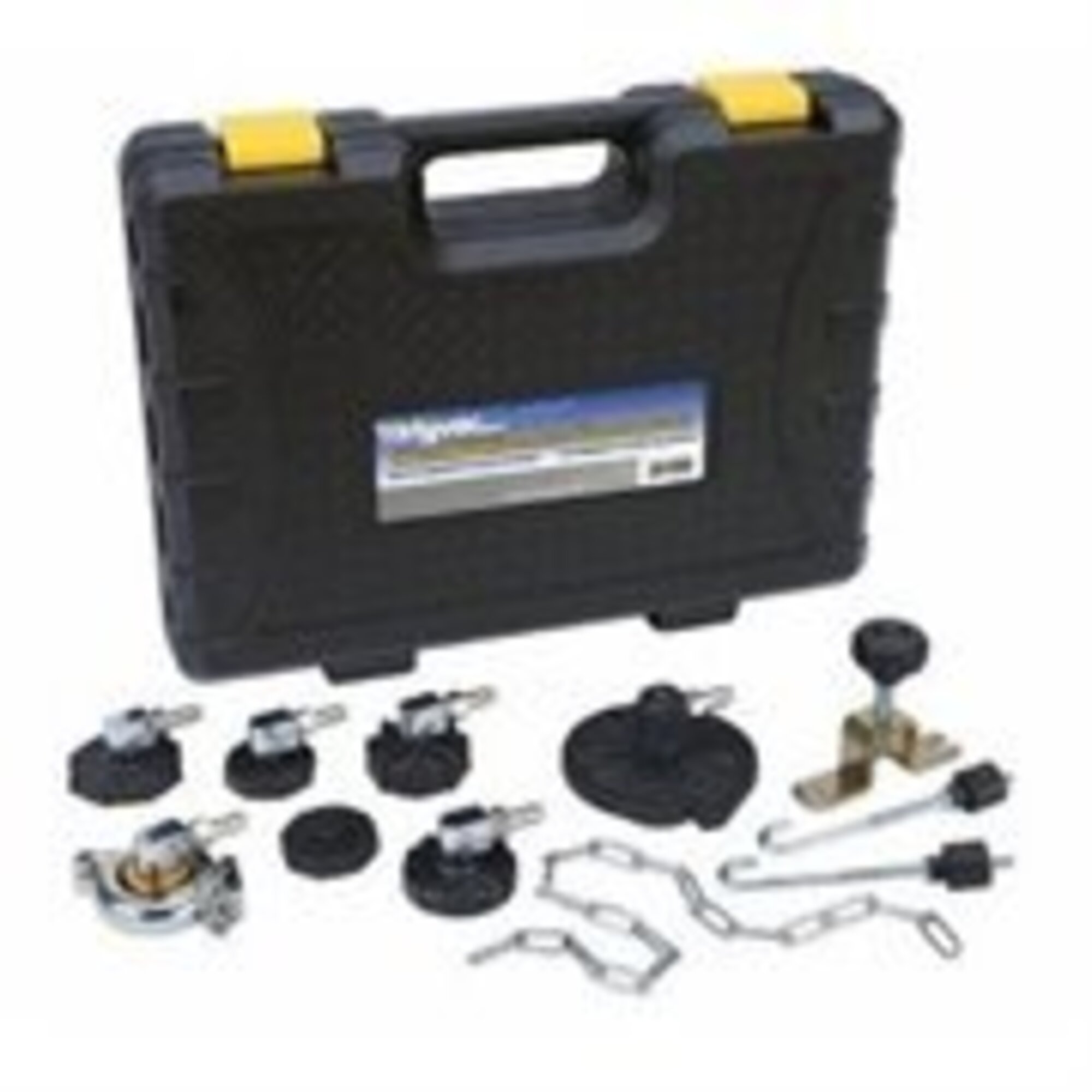 Mityvac Pressure Bleed Adapter Kit — Airtight Seal, Quick-Change Coupler, Includes 8 Adapters, Model# MVA6850